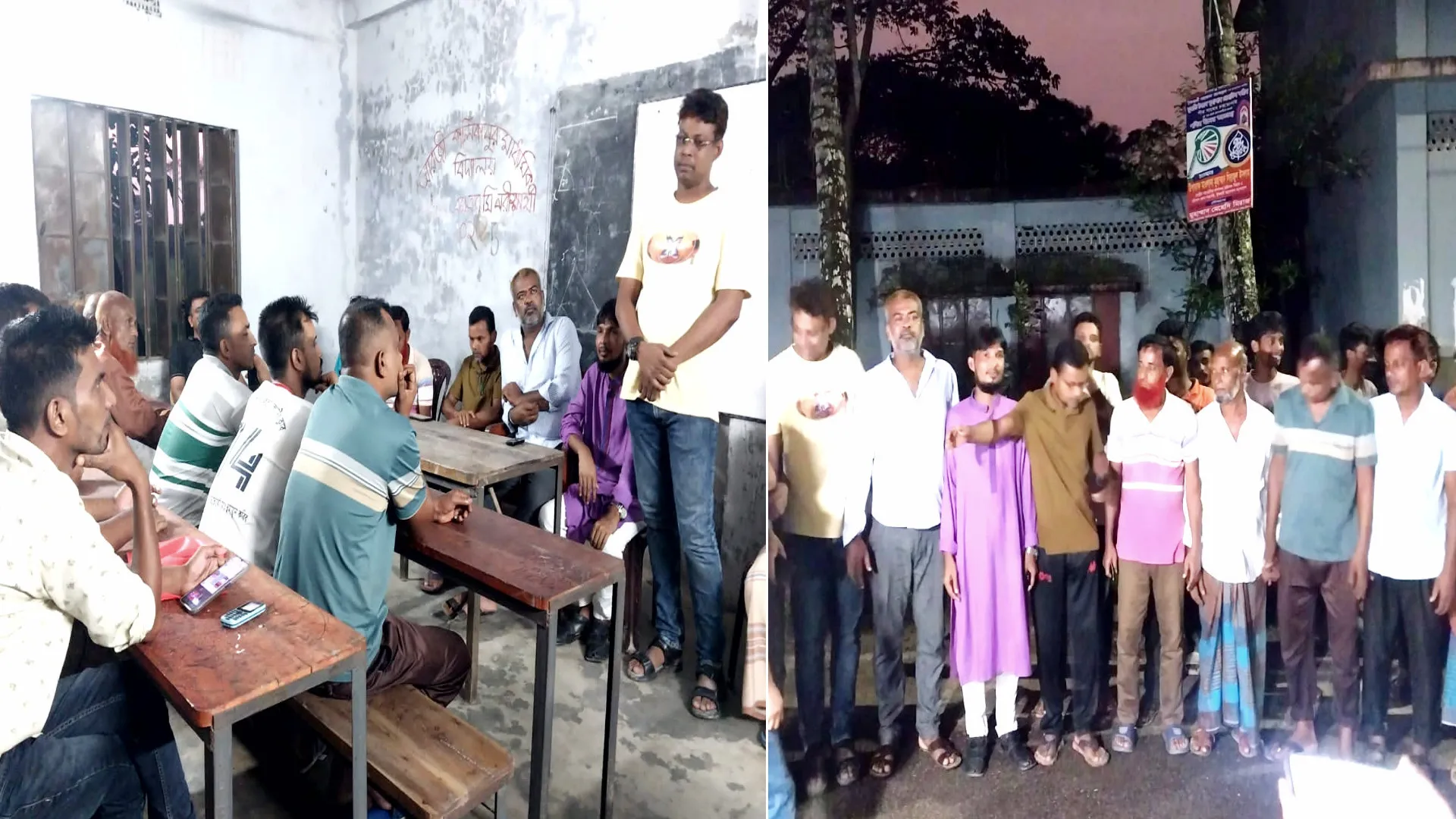 বাবুগঞ্জে শিক্ষানুরাগী আজিজুল হকের মতবিনিময় ও গণসংযোগ