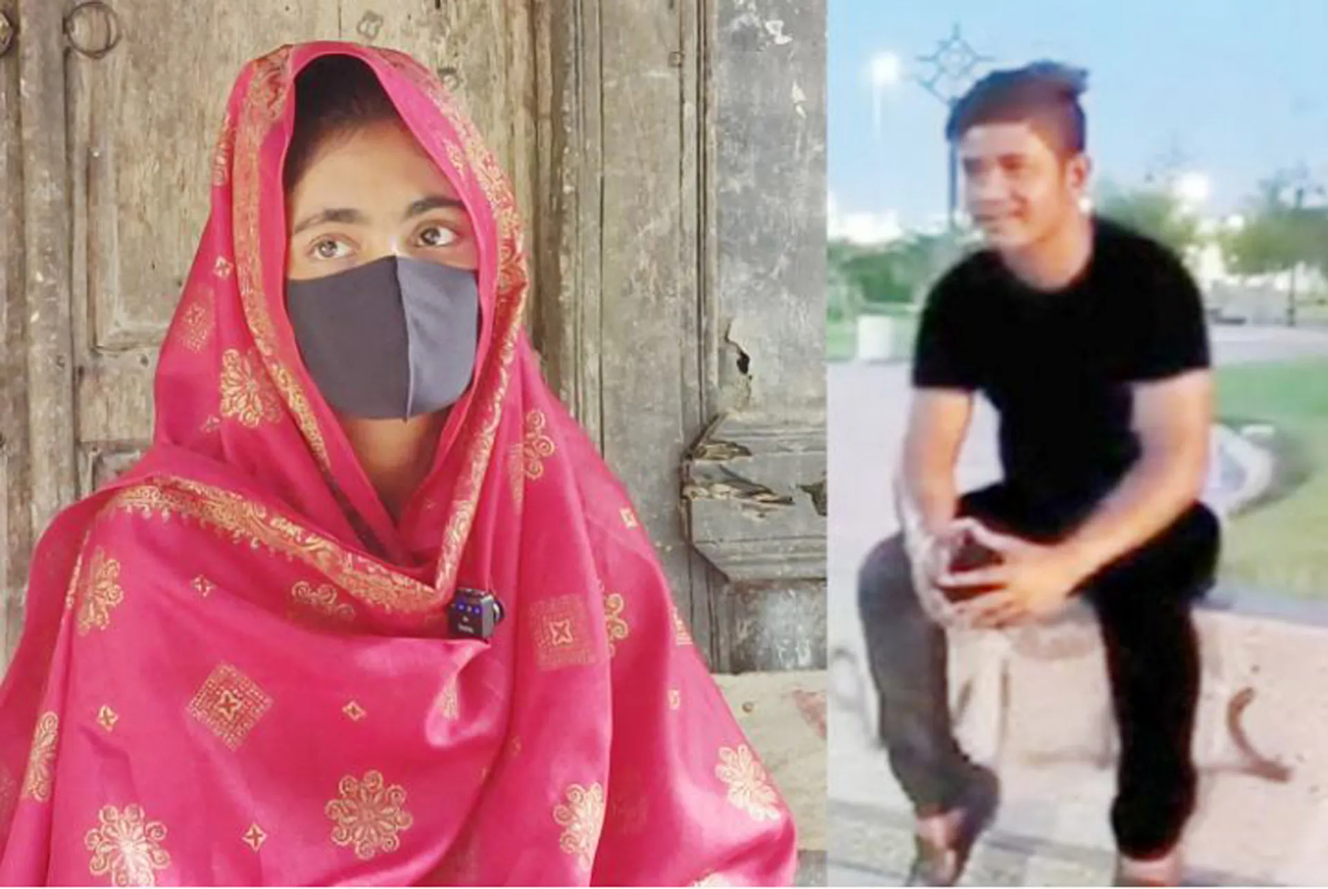 বরিশালে স্ত্রীর স্বীকৃতি পেতে প্রবাসীর বাড়িতে প্রেমিকার অনশন