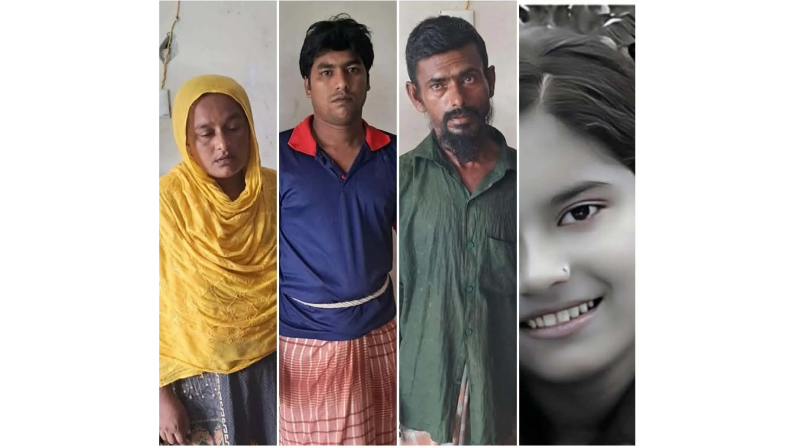 বাউফলে কিশোরী উর্মী হত্যার অভিযোগে বাবা-মা ও ভগ্নিপতি গ্রেপ্তার