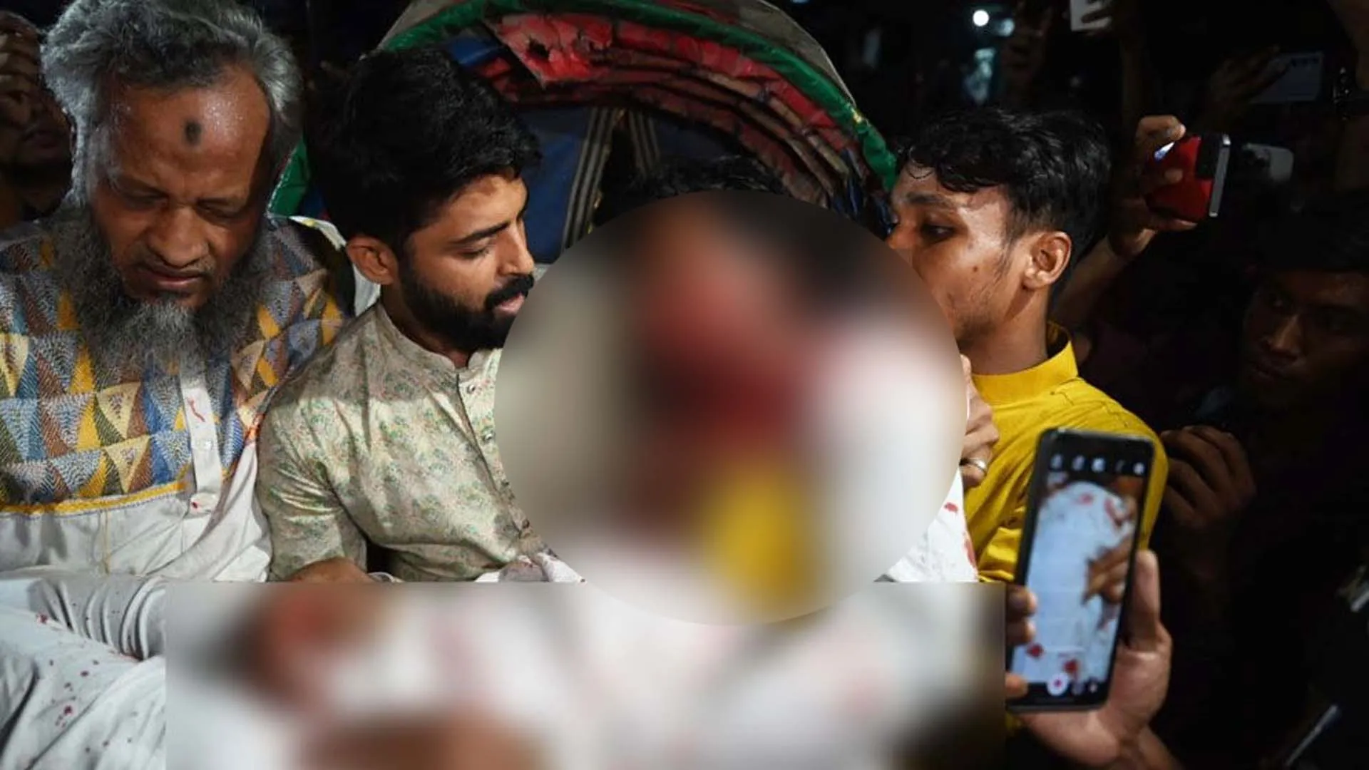  জাতীয় পার্টির কার্যালয়ের সামনে সংঘাতে রক্তাক্ত নুরু