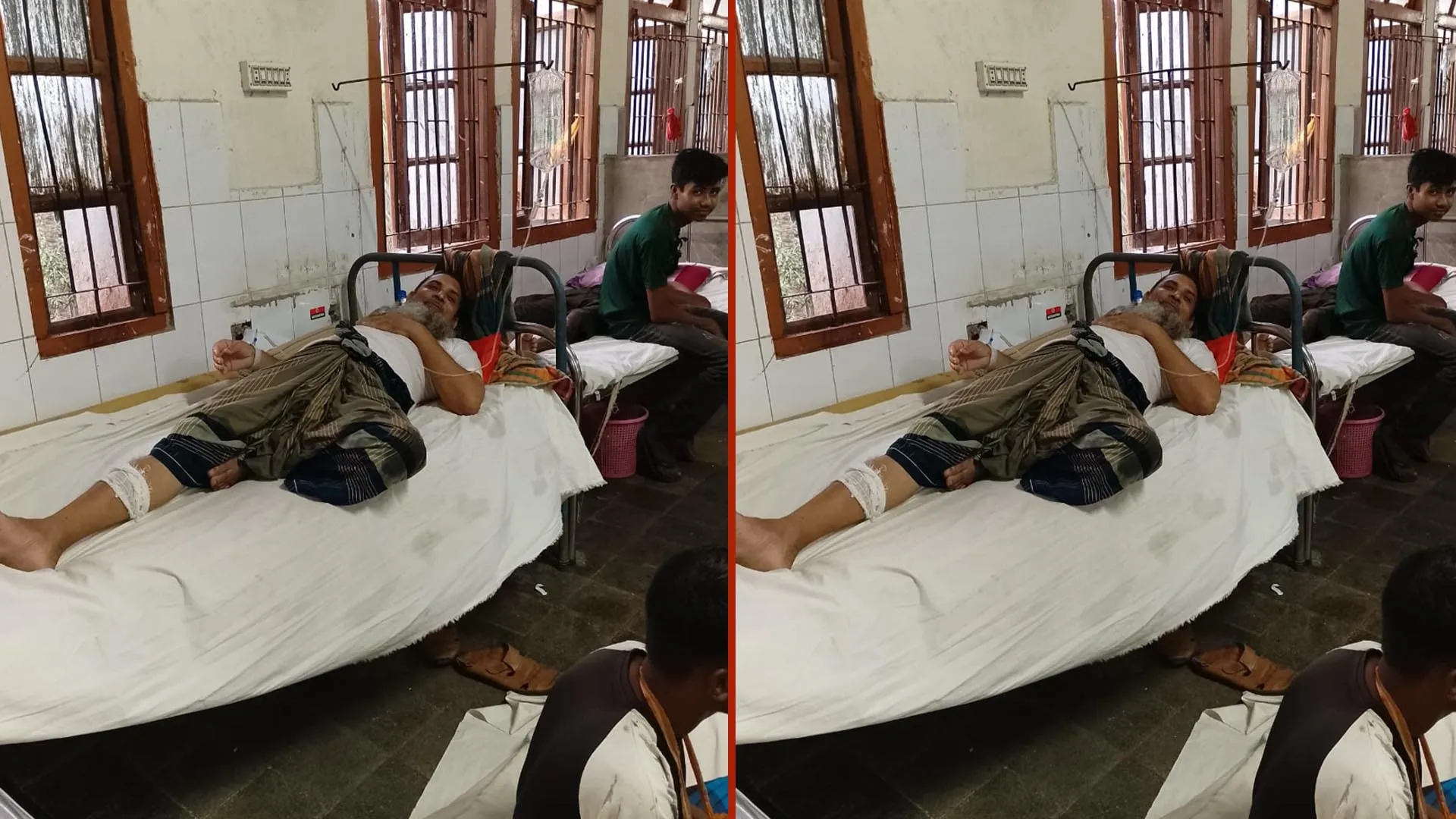 জামিনে মুক্ত হয়ে মামলা তুলে নিতে বাদীর ওপর হামলা