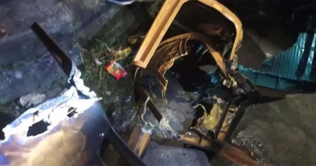 উজিরপুরে বিএনপির কার্যালয়ে আগুন