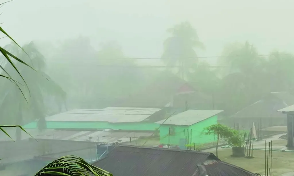 ঘন কুয়াশা আর ঠাণ্ডা বাতাসে উপকূলে জেঁকে বসেছে শীত