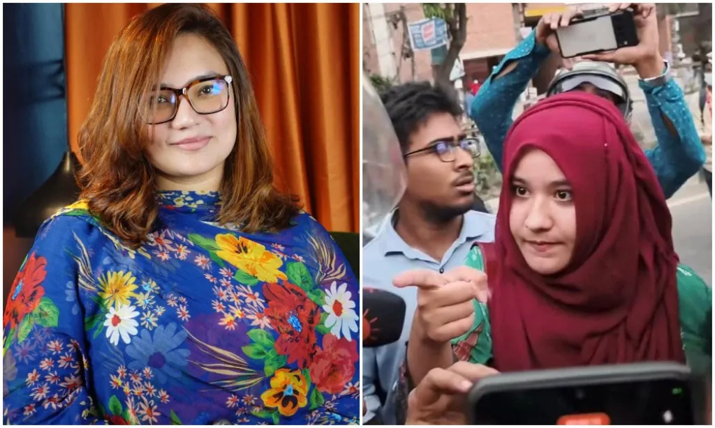 রাফিয়ার পাশে দাঁড়িয়ে যা বললেন ঢাবি শিক্ষিকা মোনামি