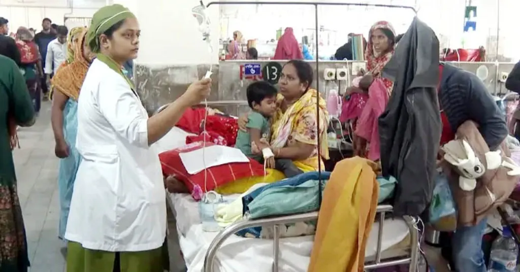 বরিশালে ঠান্ডাজনিত রোগ বেড়েছে, হাসপাতালের শিশু ওয়ার্ডে শয্যা সংকট