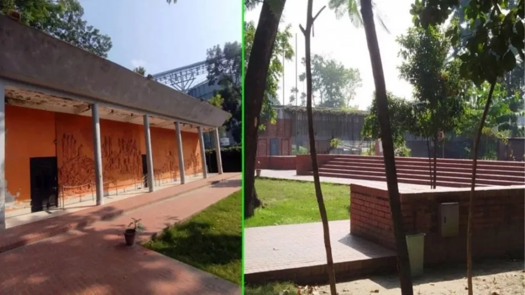 ভাঙচুরের দেড় বছর পরও সংস্কার হয়নি বরিশালের বৃহত্তম বধ্যভূমি