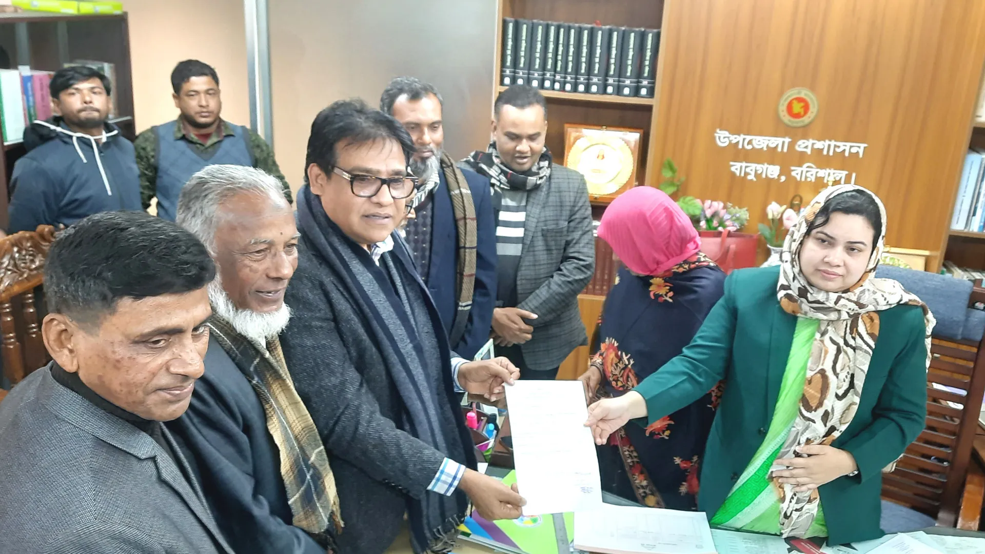 প্রকৌশলী তাপসের মনোনয়ন দাখিলঃ উচ্ছ্বসিত জাপা নেতাকর্মীরা