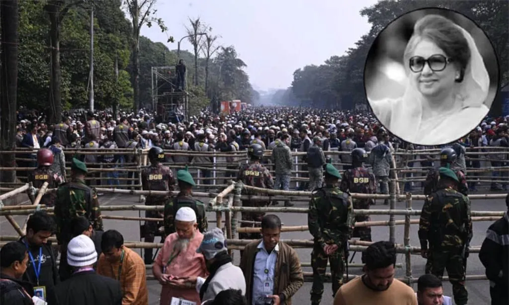 প্রিয় নেত্রী বেগম খালেদা জিয়াকে শেষ বিদায় জানাতে ঢাকায় সর্বস্তরের মানুষের ঢল