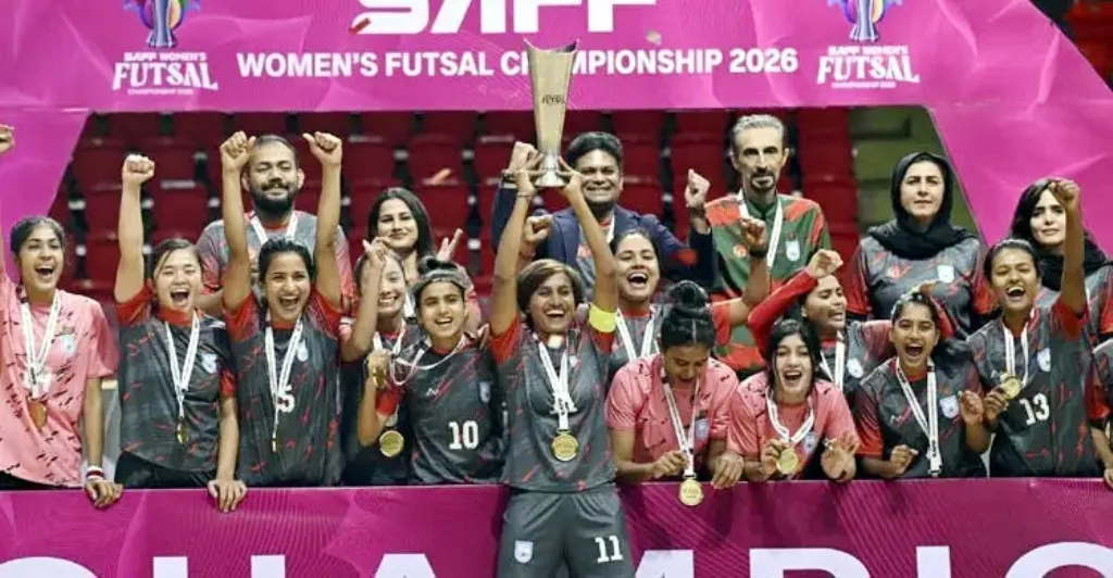 ভারত ও মালদ্বীপকে হারিয়ে চ্যাম্পিয়ন সাবিনারা দেশে ফিরছেন বৃহস্পতিবার