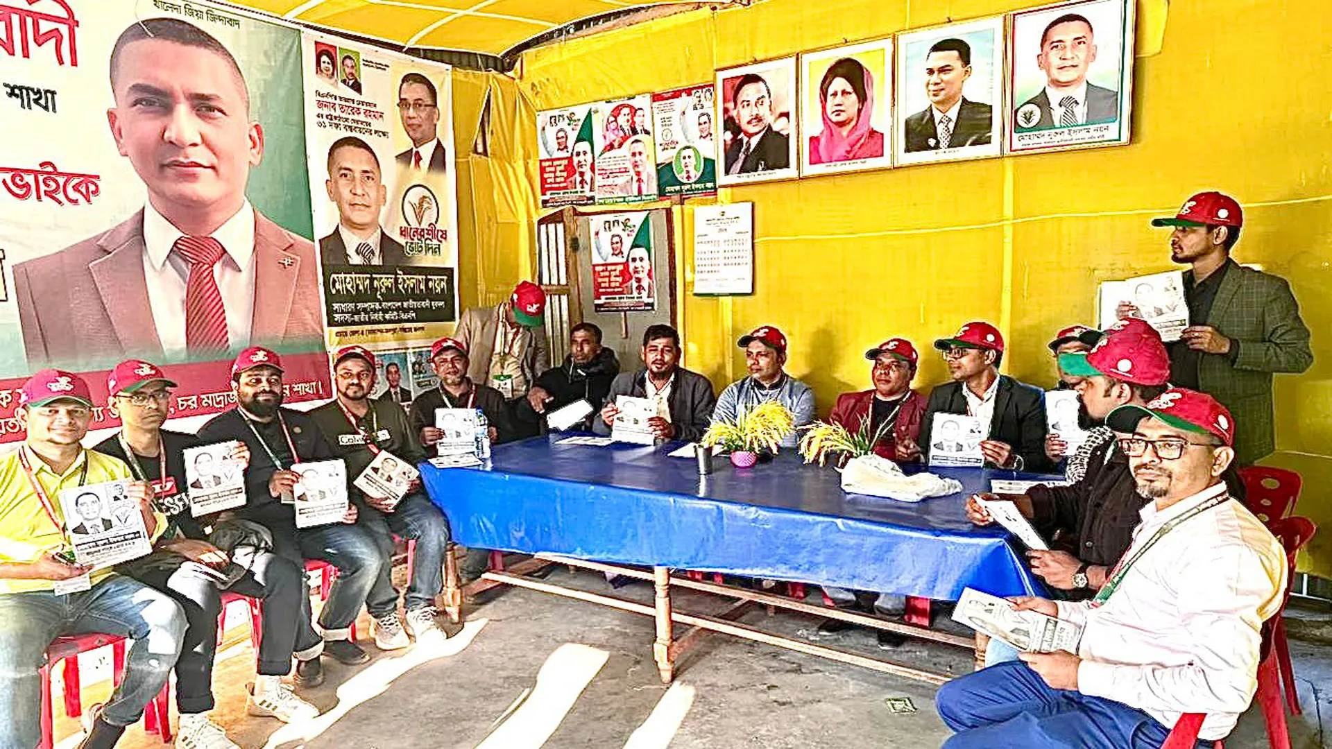 ভোলা-৪ আসনে ধানের শীষের পক্ষে প্রকৌশলীদের ব্যাপক গণসংযোগ