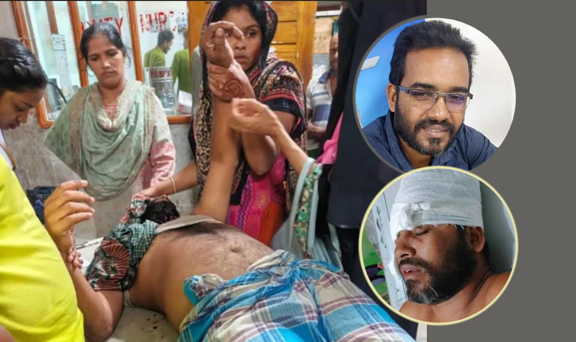 সংবাদ প্রকাশের জেরে সাংবাদিককে কুপিয়ে জখম, অবস্থা আশঙ্কাজনক
