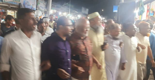 মনপুরায় বিএনপির বিক্ষোভ মিছিল ও প্রতিবাদ সমাবেশ