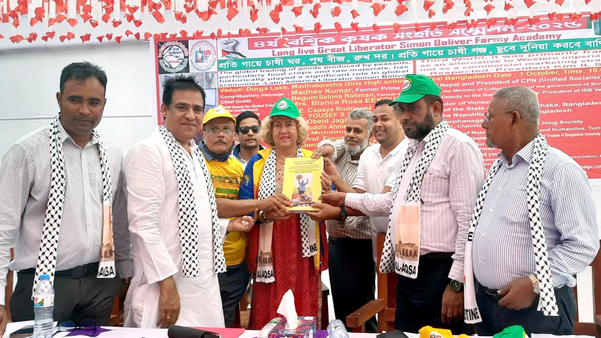 বাবুগঞ্জে বর্ণাঢ্য আয়োজনে ৪র্থ বৈশ্বিক কৃষক সংহতি সম্মেলন