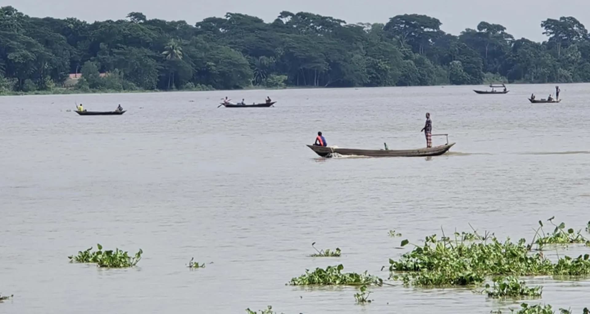 দুমকিতে নিষেধাজ্ঞা অমান্য করে ইলিশ প্রজনন মৌসুমে নদীজুড়ে চলছে মা ইলিশ নিধন