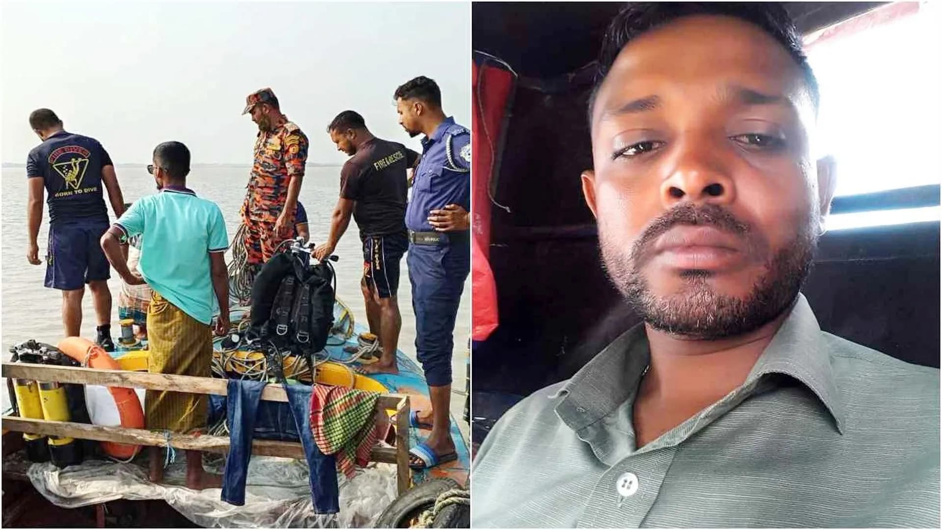 ইলিশ কিনতে গিয়ে নৌ-পুলিশের ধাওয়ায় নদীতে ঝাঁপ, ২দিনেও খোঁজ মেলেনি