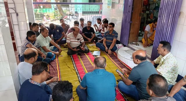 কলাপাড়ায় ঐতিহ্যবাহী রাস মেলা উদযাপন উপলক্ষে প্রস্তুতিমূলক সভা
