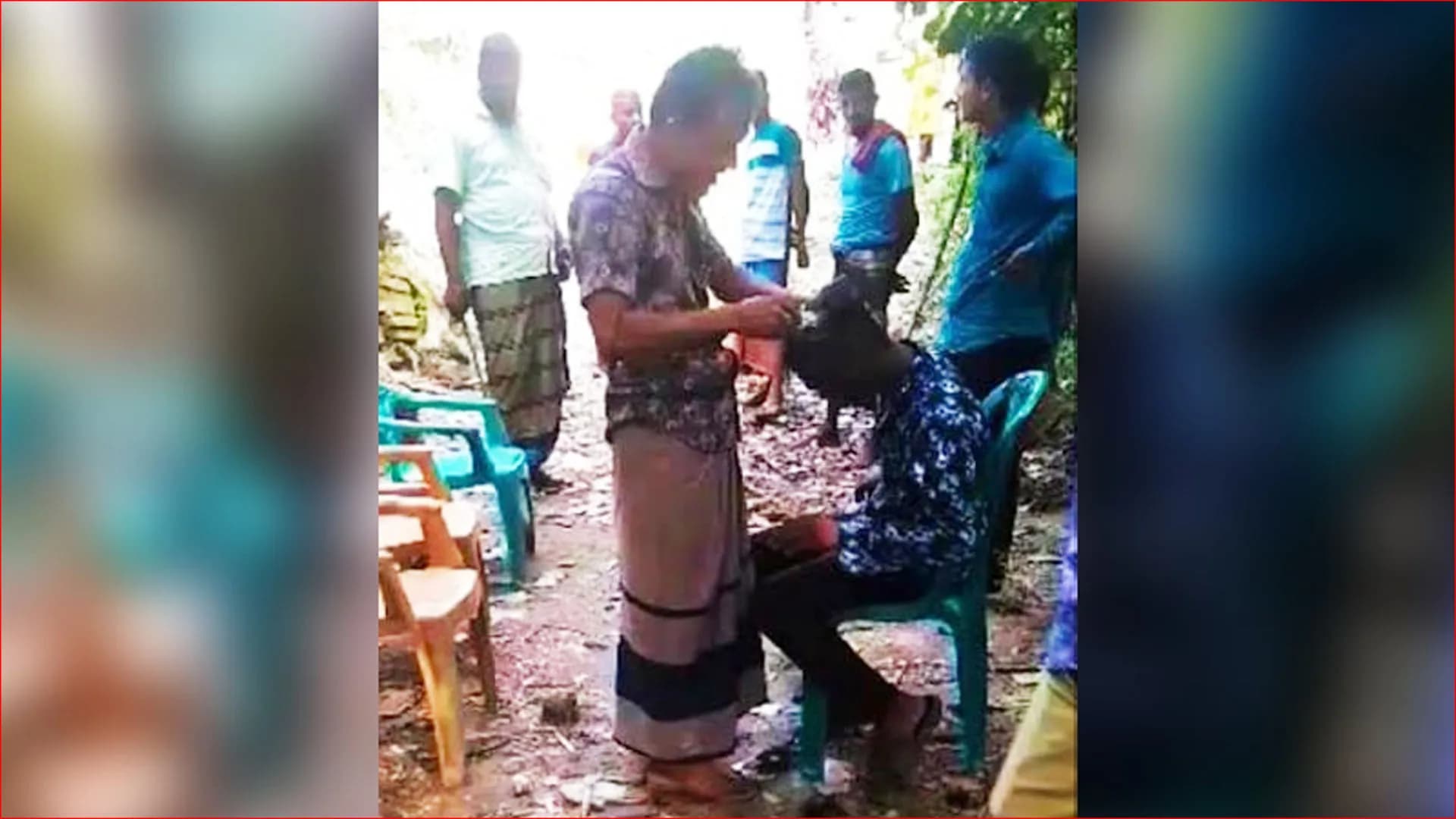 সালিশে ৫ কিশোর-তরুণের মাথা ন্যাড়া করালেন ইউপি সদস্য