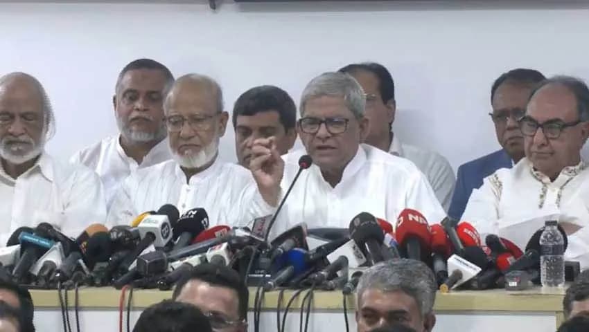 প্রার্থীদের এই তালিকাই চূড়ান্ত নয় : মির্জা ফখরুল