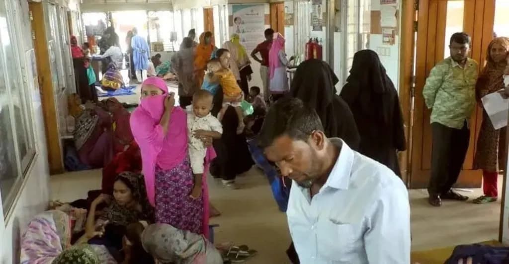 ভোলায় বেড়েছে ঠান্ডাজনিত রোগ, বেশি আক্রান্ত শিশুরা