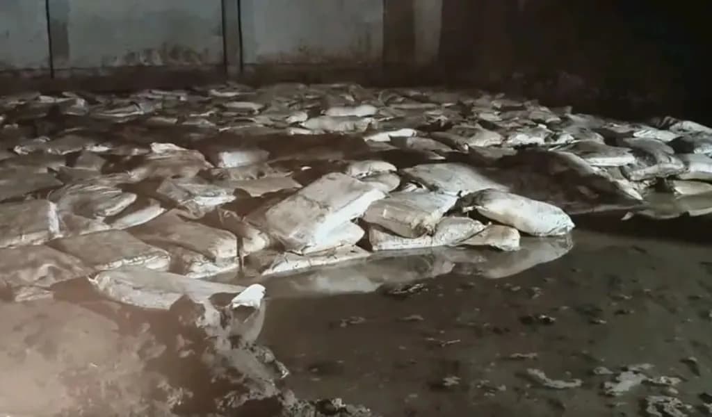 বরিশালে ১৮ মাস পর মাটি চাপা ঘূর্ণিঝড় রেমালে নষ্ট ২৭২ টন সার 