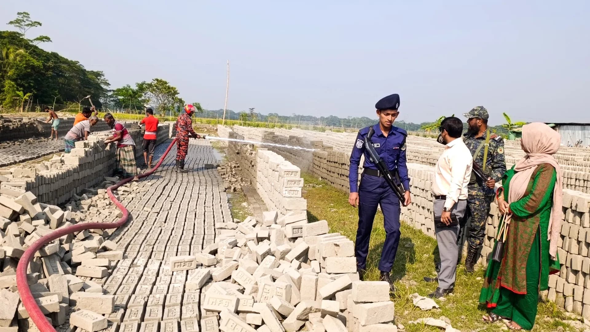 দুমকিতে অবৈধ ইটভাটা উচ্ছেদ, প্রশাসনের কঠোর অবস্থান