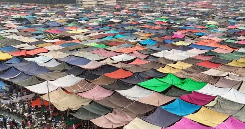 টঙ্গীর তুরাগ তীরে ৫ দিনব্যাপী জোড় ইজতেমা শুরু