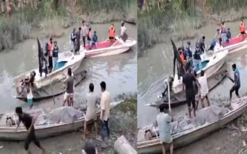 জেলেদের ২০ লাখ টাকার মাছ লুটে কোস্টগার্ড!, ভিডিও ভাইরাল