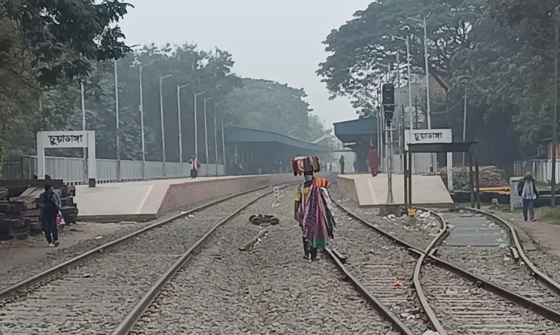 ট্রেনে কাটা পড়ে ইমামের মৃত্যু