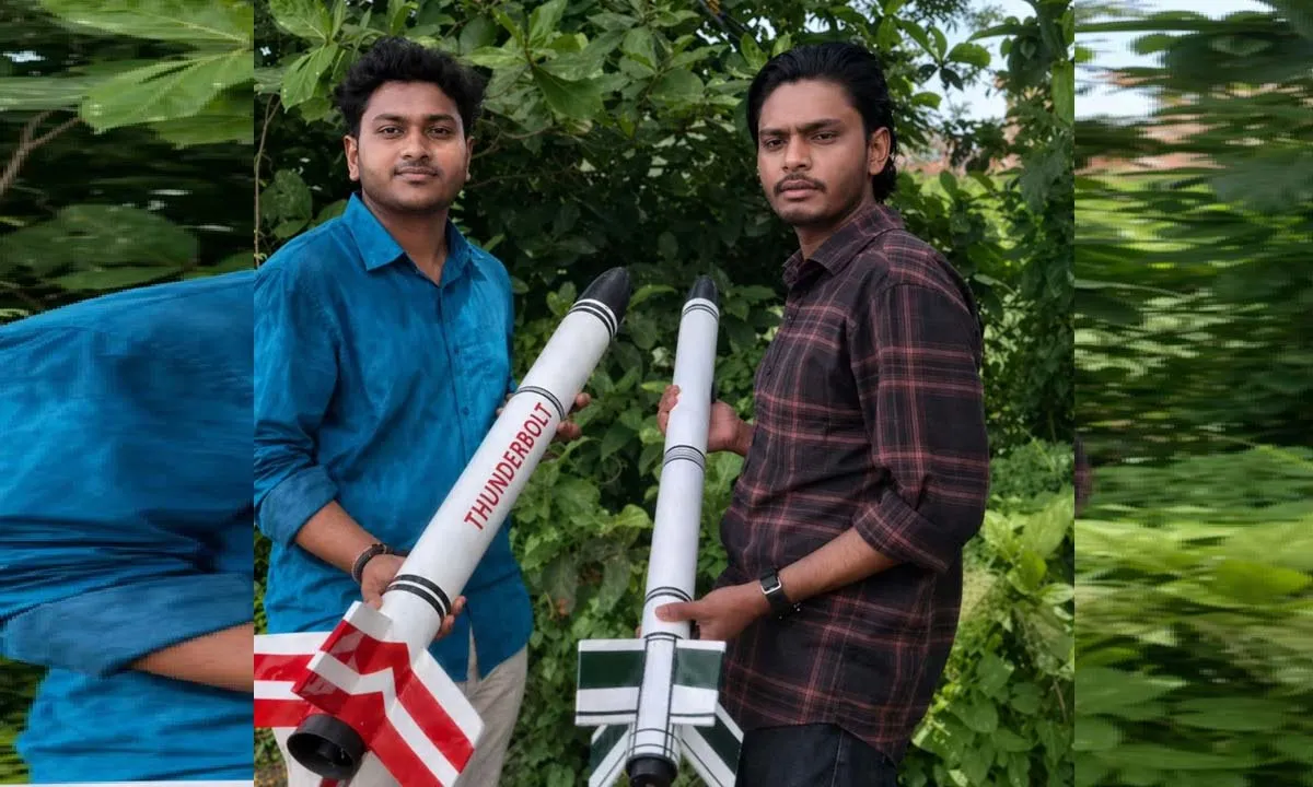 মামা-ভাগ্নে মিলে বানালেন ‘থান্ডারবোল্ট’ মিসাইল