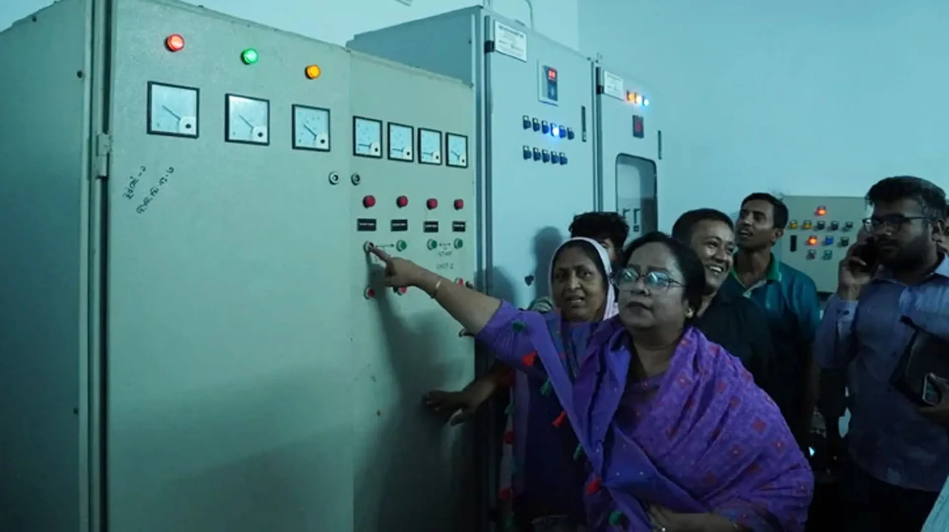 অচল ওয়াটার ট্রিটমেন্ট প্লান্ট অবশেষে সচল, বিসিসি প্রশাসকের উদ্বোধন