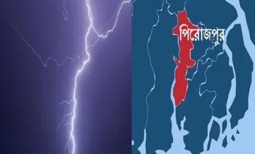 মঠবাড়িয়ায় হাঁস আনতে গিয়ে বজ্রপাতে পঞ্চাশোর্ধ্ব নারীর মৃত্যু  