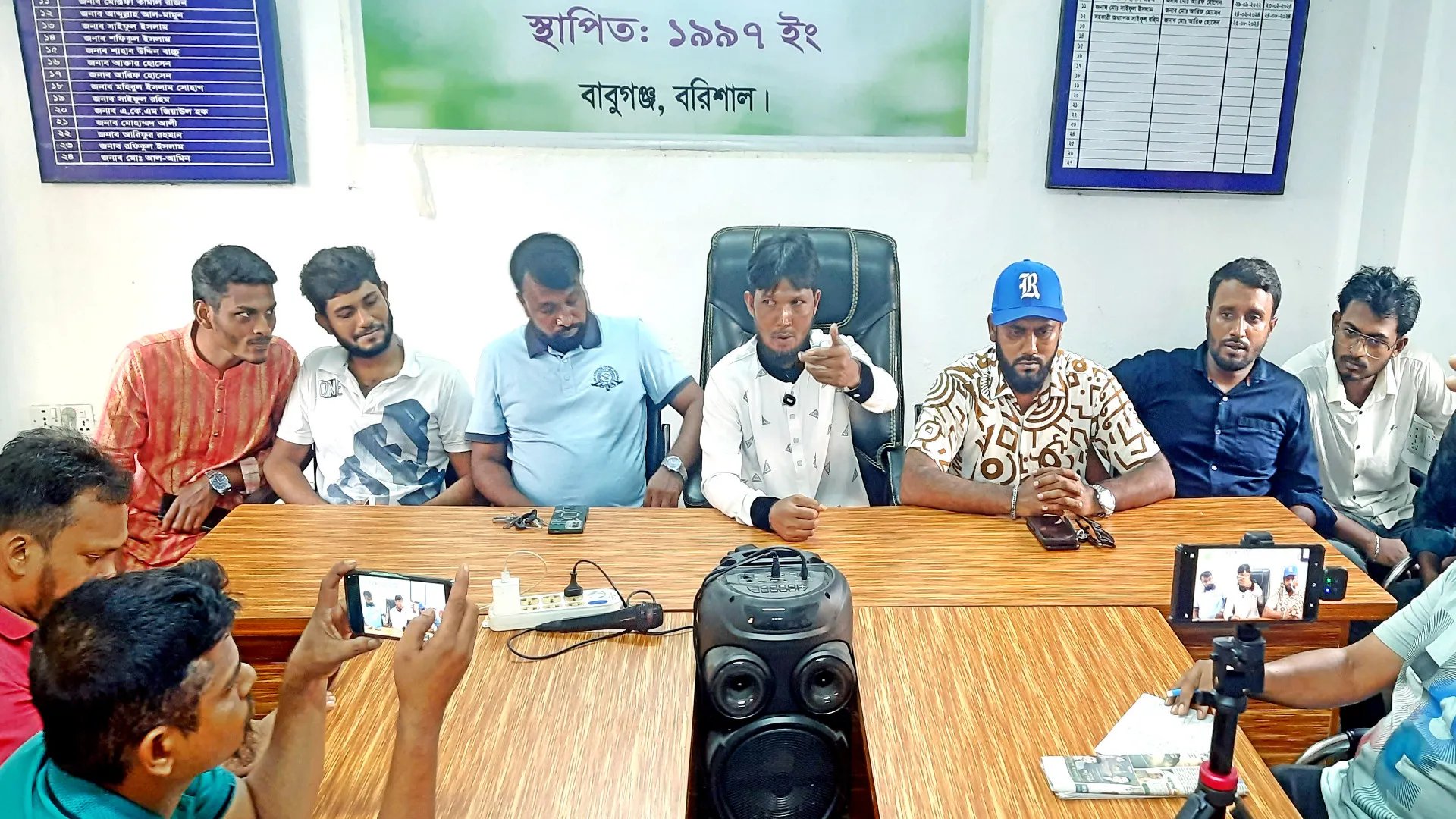 বাবুগঞ্জে নৈরাজ্য ঠেকাতে মাঠে থাকবে ছাত্রদলঃ প্রেস ব্রিফিংয়ে ঘোষণা