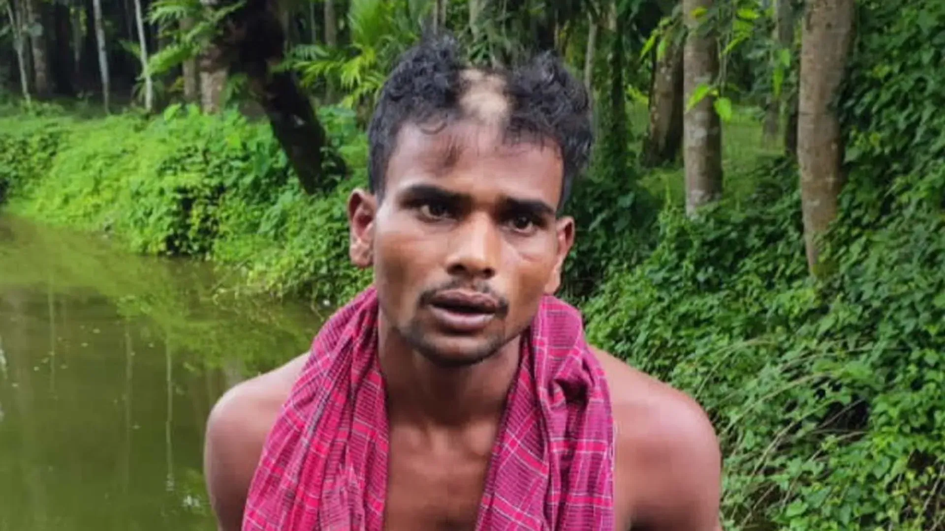 বাউফলে লুঙ্গি চুরির অপবাদে মারধর করাসহ চুল কেটে বেঁধে রাখার অভিযোগ