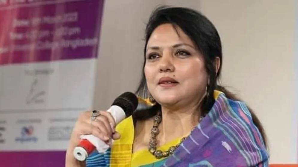Ex-MP Jebunnesa Afroz shown arrested in July attempted murder case