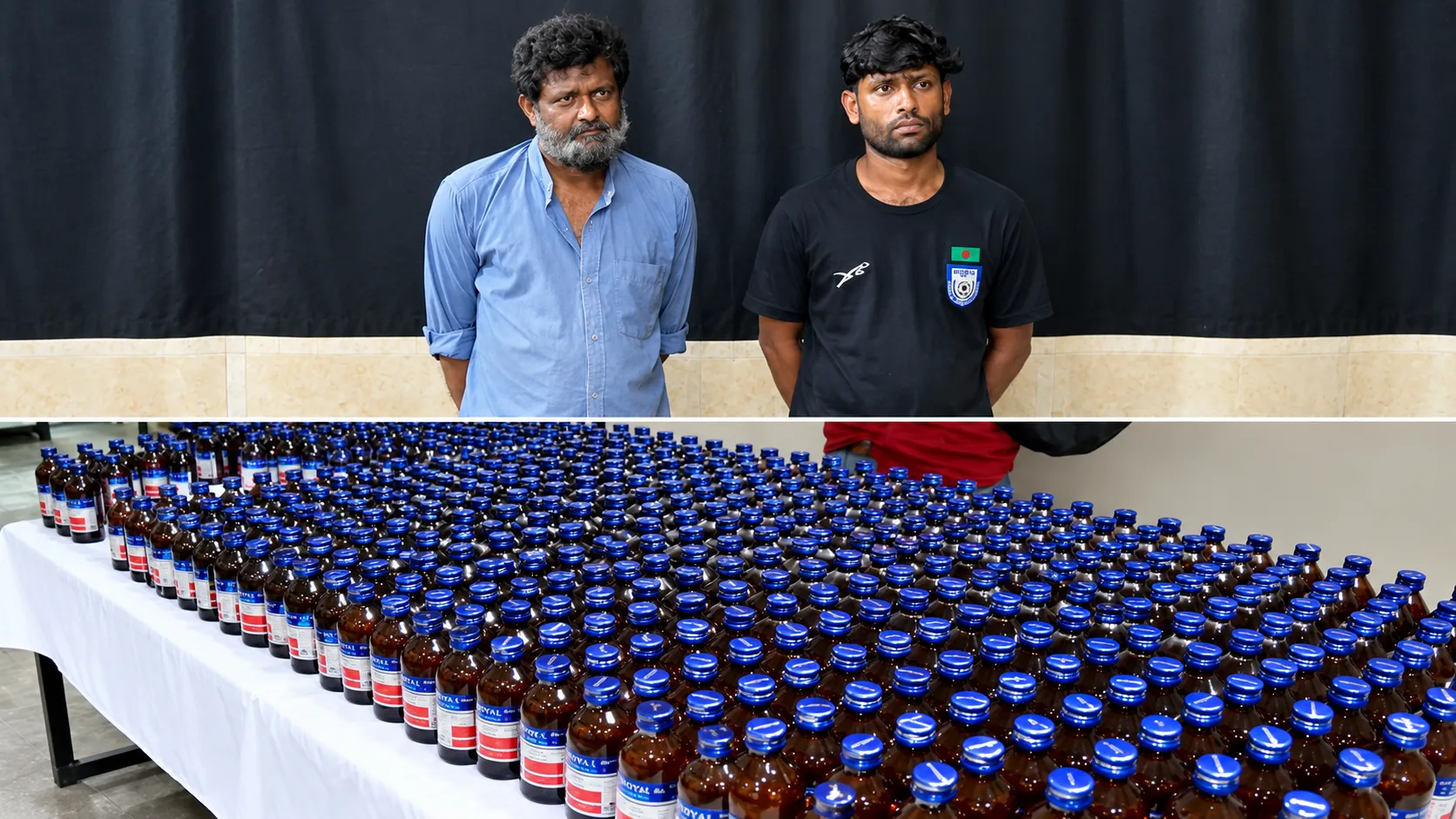 বরিশালে যাচ্ছিল ২ হাজার ২৫৭ বোতল উনকোরেক্স, পথিমধ্যে ধরা...